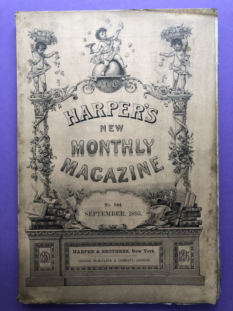 Item #H12285 Harper's New Monthly Magazine, September 1895. Mark Twain Thomas Hardy.