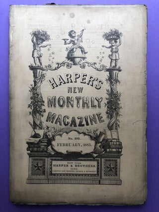 Item #H12291 Harper's New Monthly Magazine, February 1883. " Elizabeth Stuart Phelps "A Working-Girl