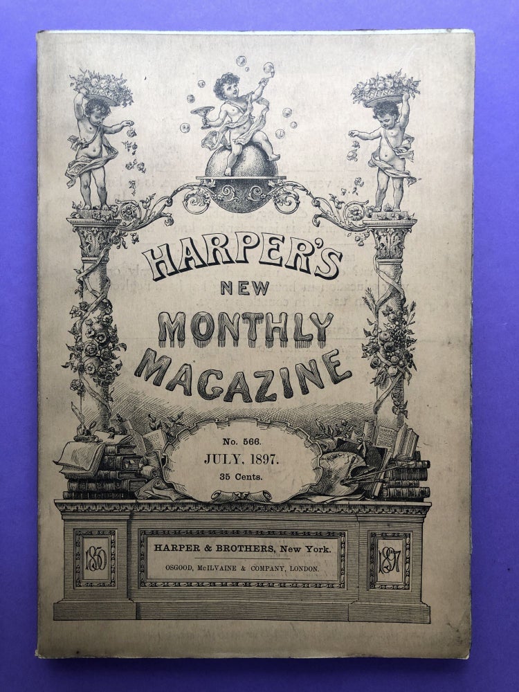 Item #H12296 Harper's New Monthly Magazine, July 1897. Frank Stockton John Fox Jr.