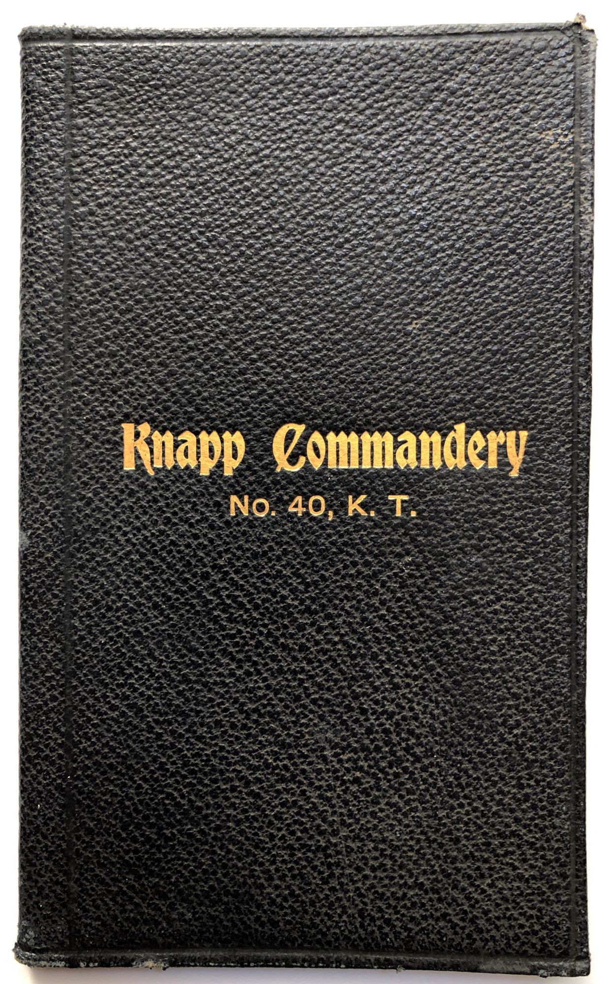 By-Laws of Knapp Commandery No. 40, K. T. Stationed at Ridgway, PA 1898 ...