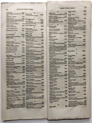 Facts for the People: or Every One's Book, to which is added an appendix: An Account of the Wealthy Families in New-York, Philadelphia and Boston