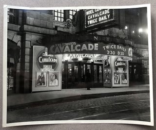 Item #H12667 8x10 photo from 1933 of Noel Coward's Cavalcade at the Nixon Theatre, Pittsburgh....