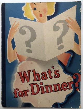 Item #H12707 What's for Dinner? Josephine Gibson