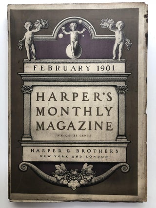 Item #H12734 Harper's Monthly Magazine, February 1901. Woodrow Wilson Edith Wharton