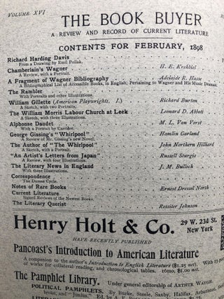 The Book Buyer, a Review and Record of Current Literature, February 1898