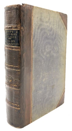 Item #H12862 Bound volume containing: A Treatise on the Motion of a Rigid Body (1847); Solutions...