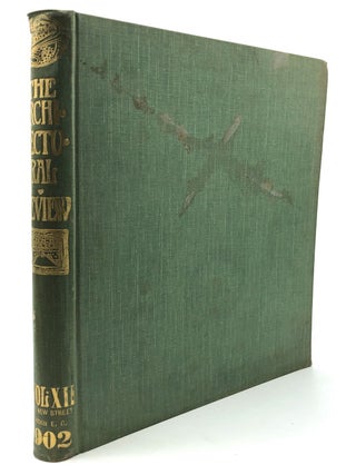 Item #H12901 The Architectural Review, Vol. 12 (Twelve), June- Dec. 1902