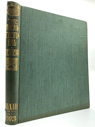 Item #H12902 The Architectural Review, Vol. 13 (Thirteen), January-May 1903