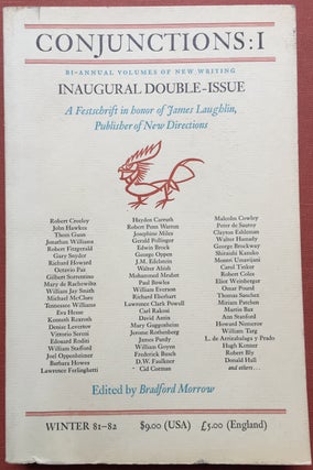 Item #H1296 Conjunctions: I, Inaugural Double-Issue, a Festschrift in honor of James Laughlin,...