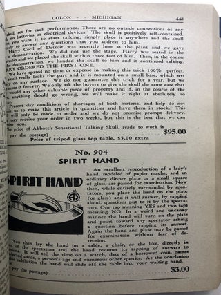 Catalog No. 9, Abbott's Magic Novelty Company (1947)
