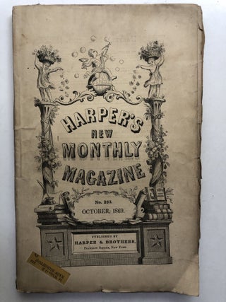 Item #H13385 Harper's New Monthly Magazine, October 1869. Justin McCarthy