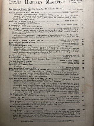 Harper's New Monthly Magazine, June 1892