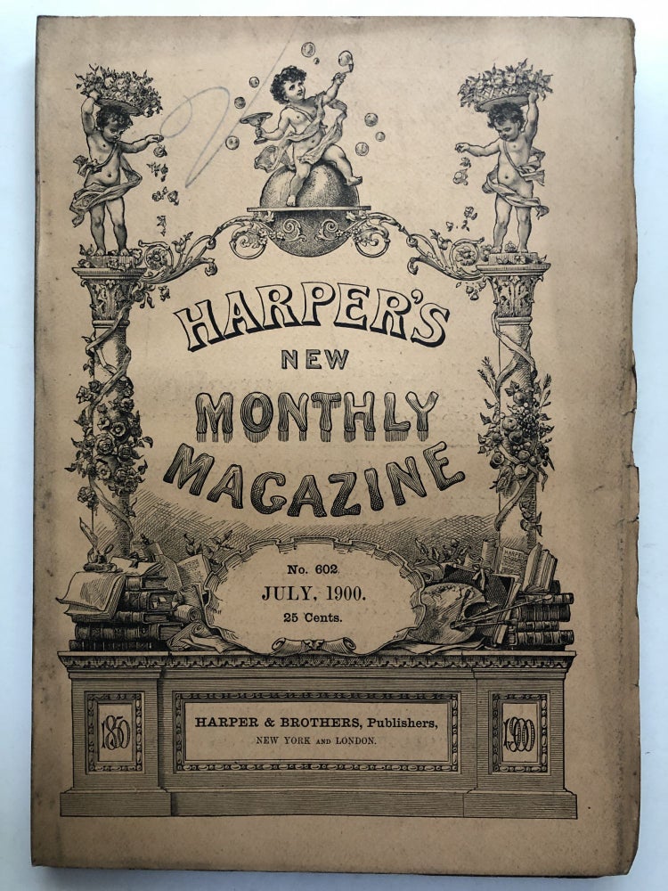 Item #H13389 Harper's New Monthly Magazine, July 1900. Frank R. Stockton Stephen Crane, Israel Zangwill.