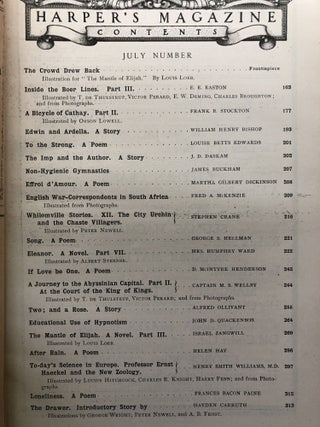 Harper's New Monthly Magazine, July 1900