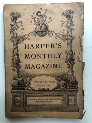 Item #H13397 Harper's New Monthly Magazine, January 1910. Zoe Akins Thomas Hardy, Marie Van Vorst