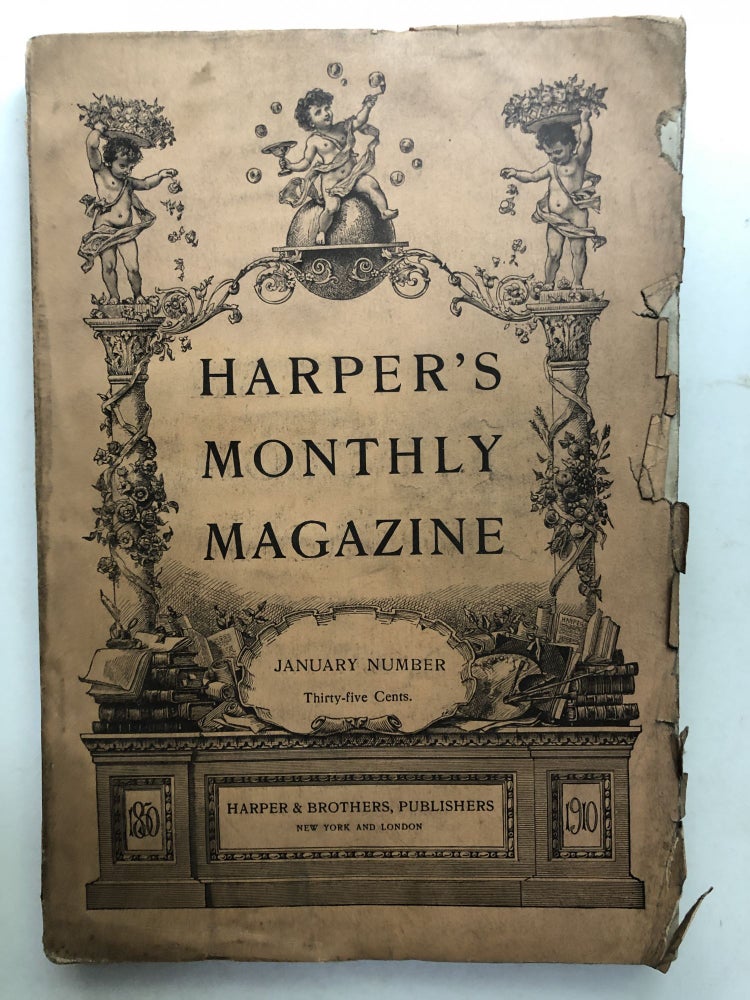 Item #H13397 Harper's New Monthly Magazine, January 1910. Zoe Akins Thomas Hardy, Marie Van Vorst.