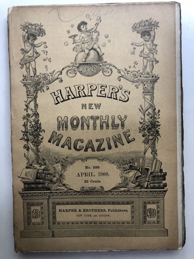 Item #H13399 Harper's New Monthly Magazine, April 1900. Frederick Remington Stephen Crane.