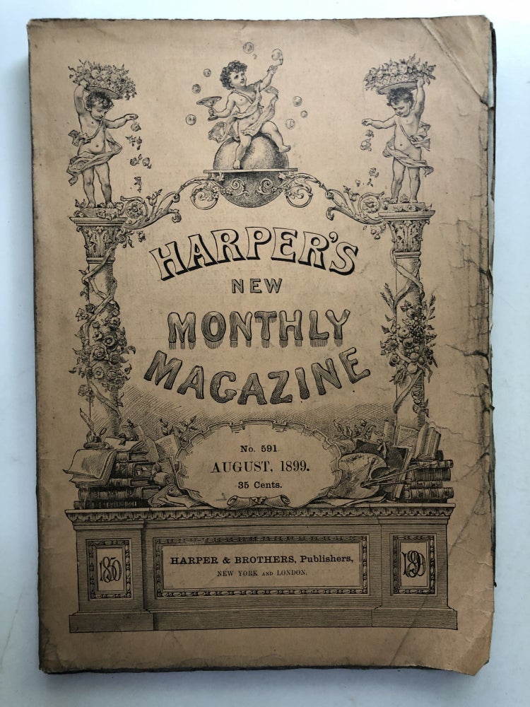 Item #H13402 Harper's New Monthly Magazine, August 1899. Mary E. Wilkins Stephen Crane.