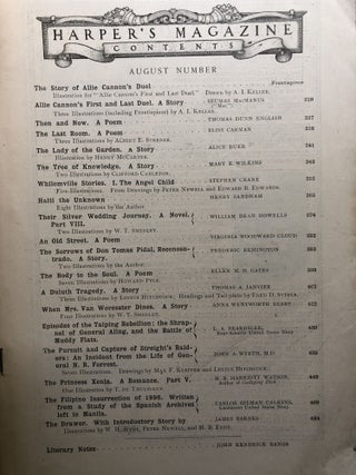 Harper's New Monthly Magazine, August 1899