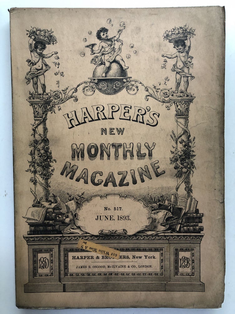 Item #H13414 Harper's New Monthly Magazine, June 1893. Thomas A. Janvier Arthur Conan Doyle.