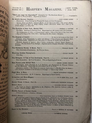 Harper's New Monthly Magazine, June 1893