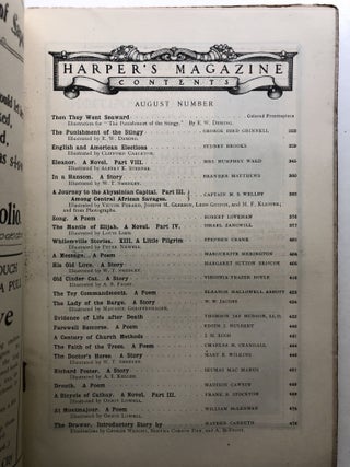 Harper's New Monthly Magazine, August 1900