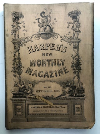 Item #H13420 Harper's New Monthly Magazine, September 1893. Charles Eliot Norton Archibald Lampman