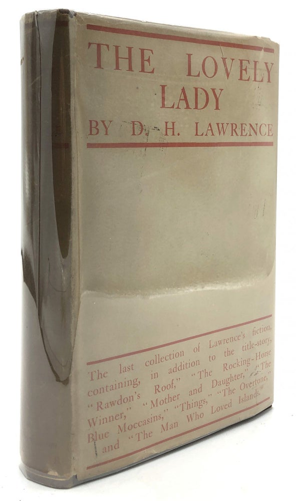 Item #H13439 The Lovely Lady (first ed. in dj of short story collection including "The Rocking-horse Winner"). D. H. Lawrence.