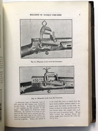 Magazine of Antique Firearms, Vol. 1 no. 1 (April 1911) - Vol. 4 no. 2 (August 1912)