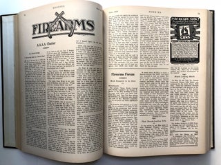 Bound volume of the Firearms section of HOBBIES A Magazine for Collectors 1934-1943