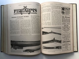 Bound volume of the Firearms section of HOBBIES A Magazine for Collectors 1934-1943