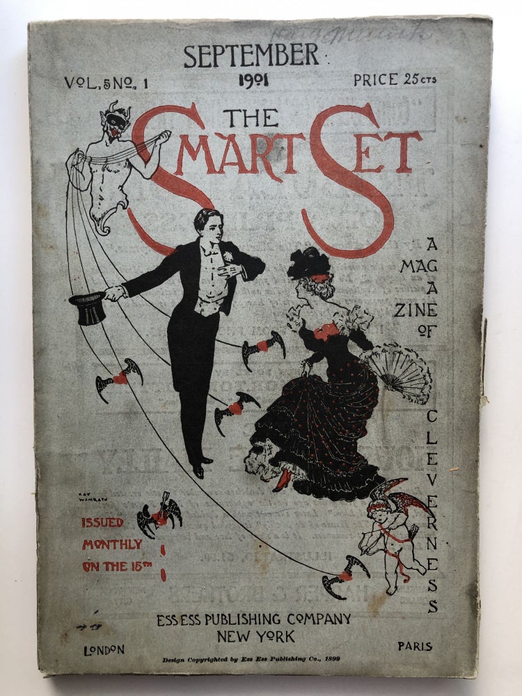 Item #H13465 The Smart Set, a Magazine of Cleverness, September 1901. Edgar Saltus Paul Laurence Dunbar.