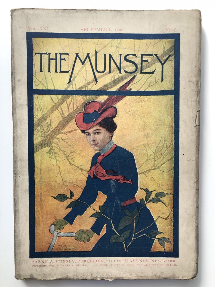 Item #H13487 The Munsey [Munsey's Magazine] September 1899. Anne O'Hagan Stanley J. Weyman, Anthony Hope.