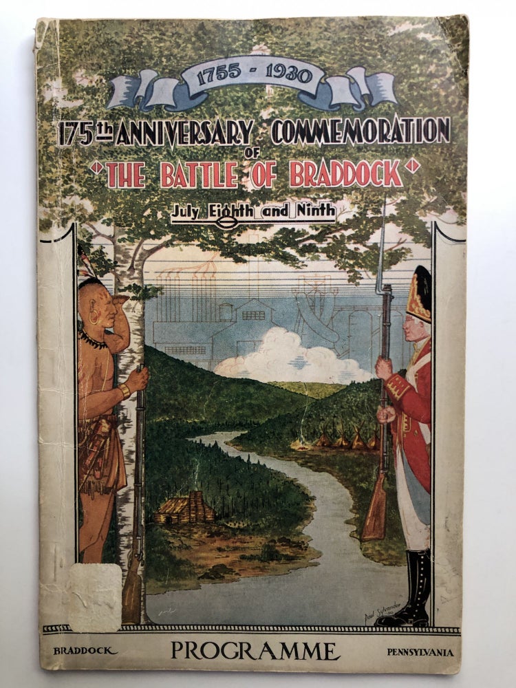 Item #H13559 Official Programme, 175th anniversary commemoration of the Battle of Braddock, Braddock, Pennsylvania, July 8th and 9th, 1930