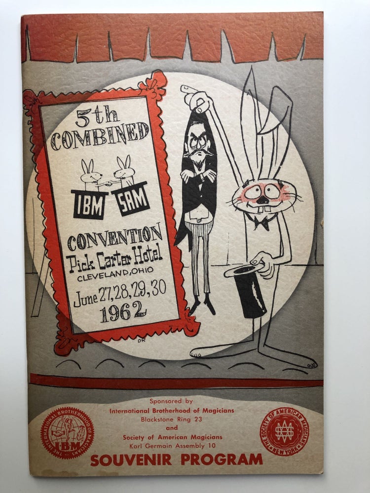 Item #H13592 Welcome to the 5th Combined IBM SAM Convention (Souvenir Program) 1962. International Brotherhood of Magicians, Society of American Magicians.