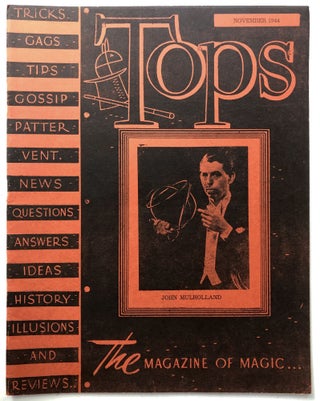9 issues 1944-1948 of Tops The Magazine of Magic - 11/44; 9/46; 10/46; 12/46; 1/47; 3/47; 8/47; 1/48; 10/48