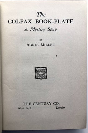 The Colfax Book-Plate