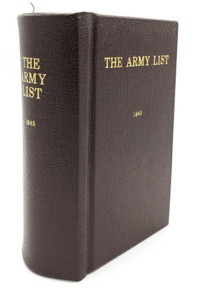Item #H13938 The Army List for January - December 1845 (12 volumes bound together). War Office