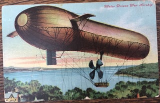 Item #H1394 Postcard: Motor Driven War Airship. N/A