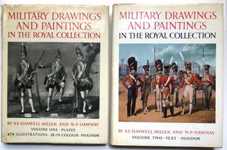 Item #H13995 Military Drawings and Paintings in the Royal Collection, 2 volumes (plates & text)....