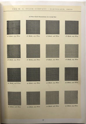 Catalogue 70 (1943) Woven Wire Screens, their Selection, Application and Use
