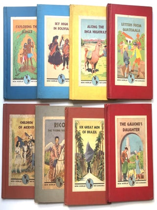 Item #H14332 8 volumes in the New World Neighbors series: Exploring the Jungle, Sky High in...
