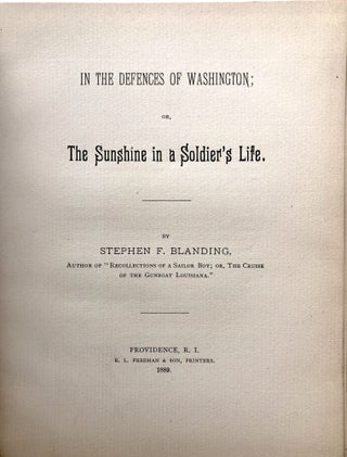 In the Defences of Washington; or, The Sunshine in a Soldier's Life