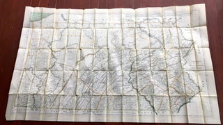 115 folding colored maps from PENNSYLVANIA ARCHIVES 1880s-1890s