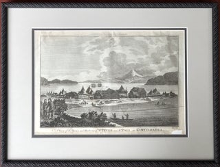 Item #H14383 "A View of the Town and Harbour of St. Peter and St. Paul in Kamtschatka" 1784...