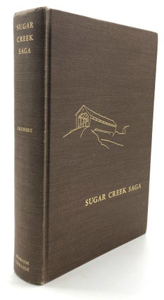 Item #H14520 Sugar Creek Saga: A History and Development of Montgomery County (Indiana). Ted Gronert