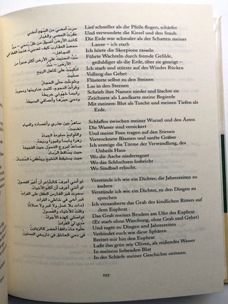 Die Gesänge Mihyars des Damaszeners, Das Buch der Verwandlungen und es Auszugs in die Gefilde des Tages und der Nacht, Ausgewählte Gedichte 1958-1965, zweisprachig, Aus dem Arabischen... von Stefan Weidner