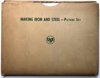 Item #H14611 "Making Iron and Steel -- Picture Set" - 22 8x10 plates with "Teacher's Guide"...