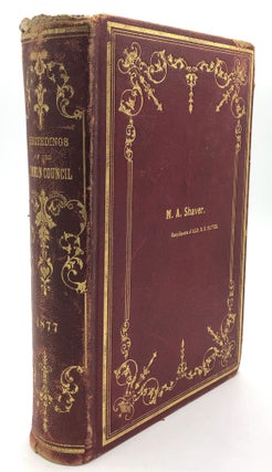Item #H14693 Proceedings of the Common Council of the City of Albany, A. D. 1877