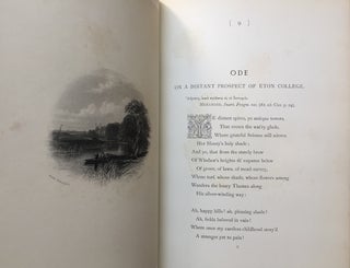 Poems by Thomas Gray (1887 Chiswick Press, large edition, Riviere binding)